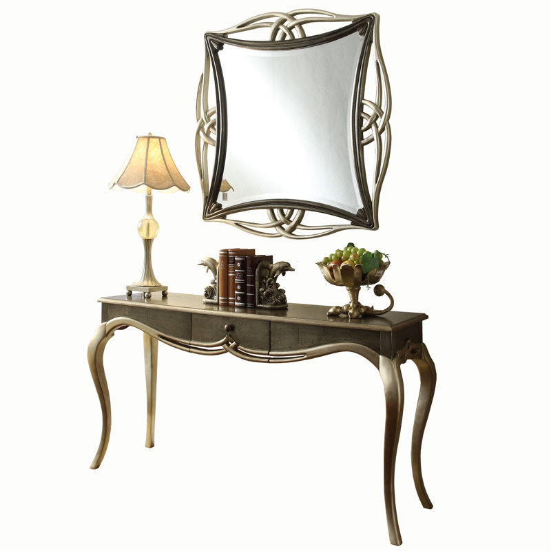Astoria Grand Beetham Console Table and Mirror Set & Reviews Wayfair